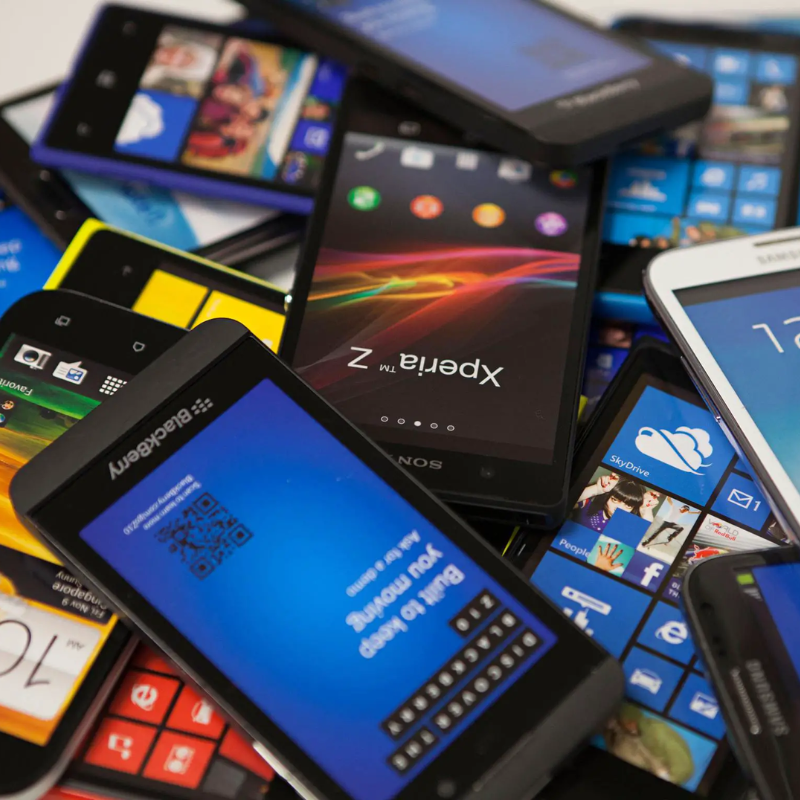 Cell Phone and Supplies