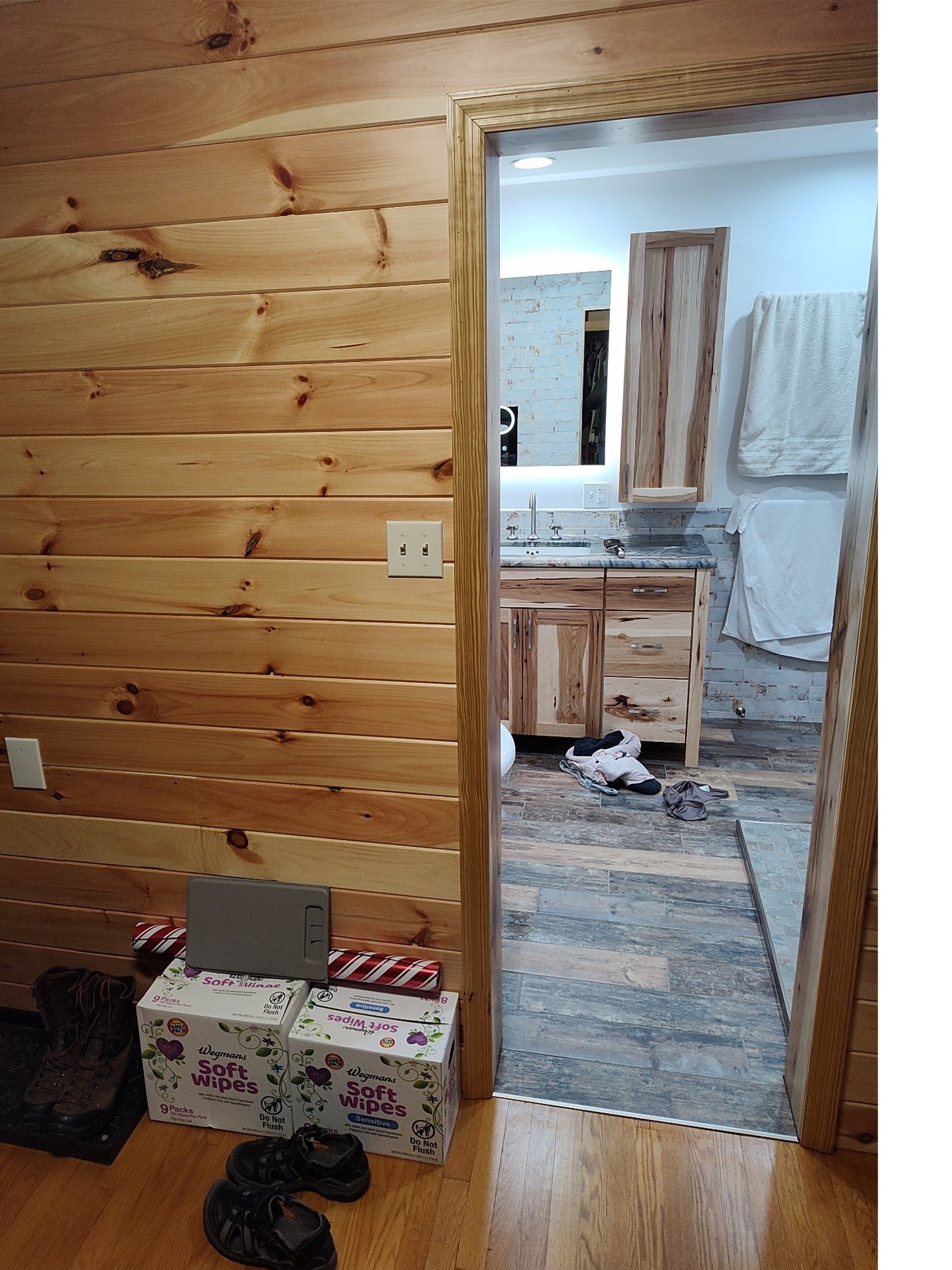Custom Hickory Coat Rack