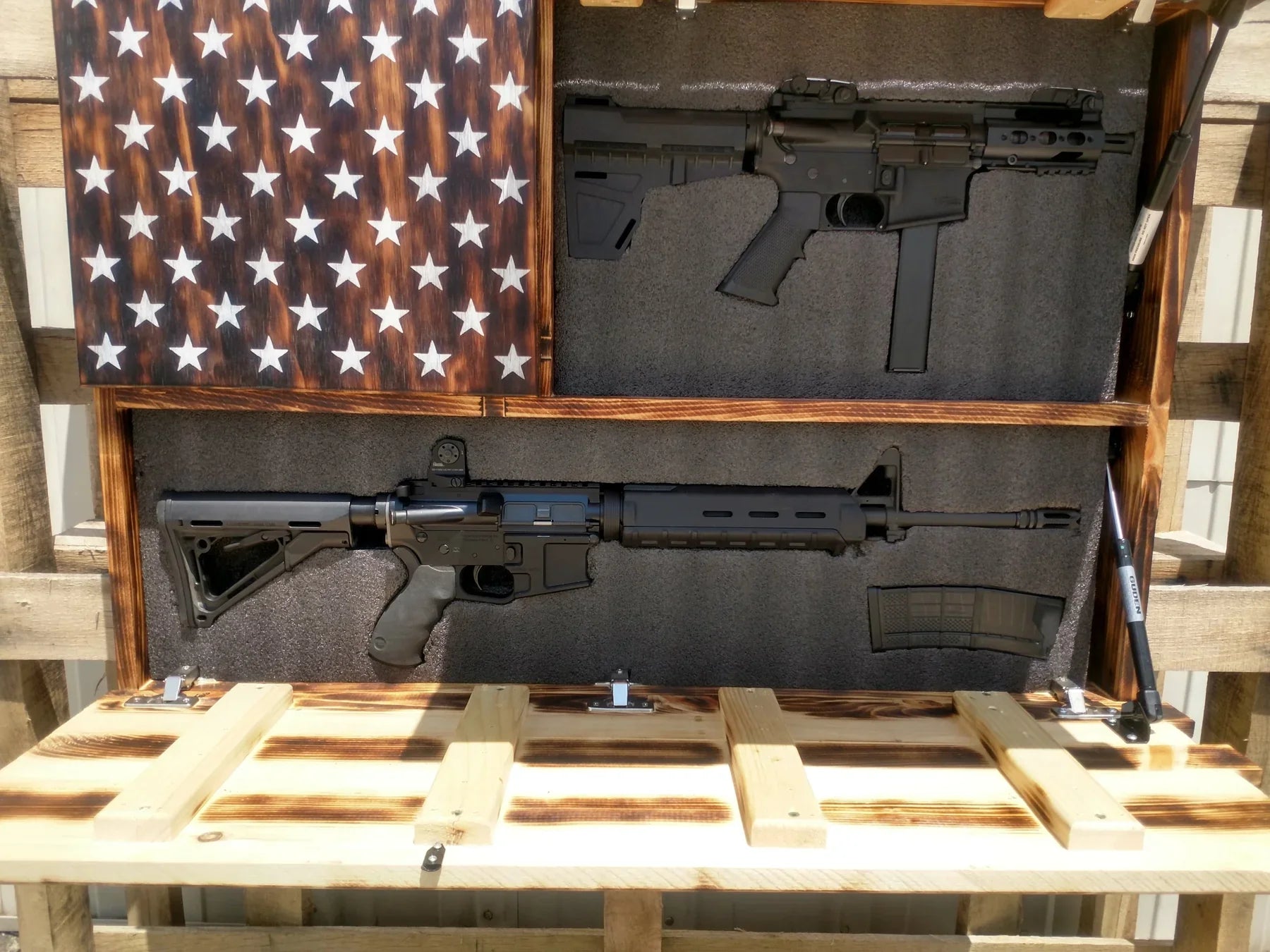 American Flag Guardian Tri-Safe Case