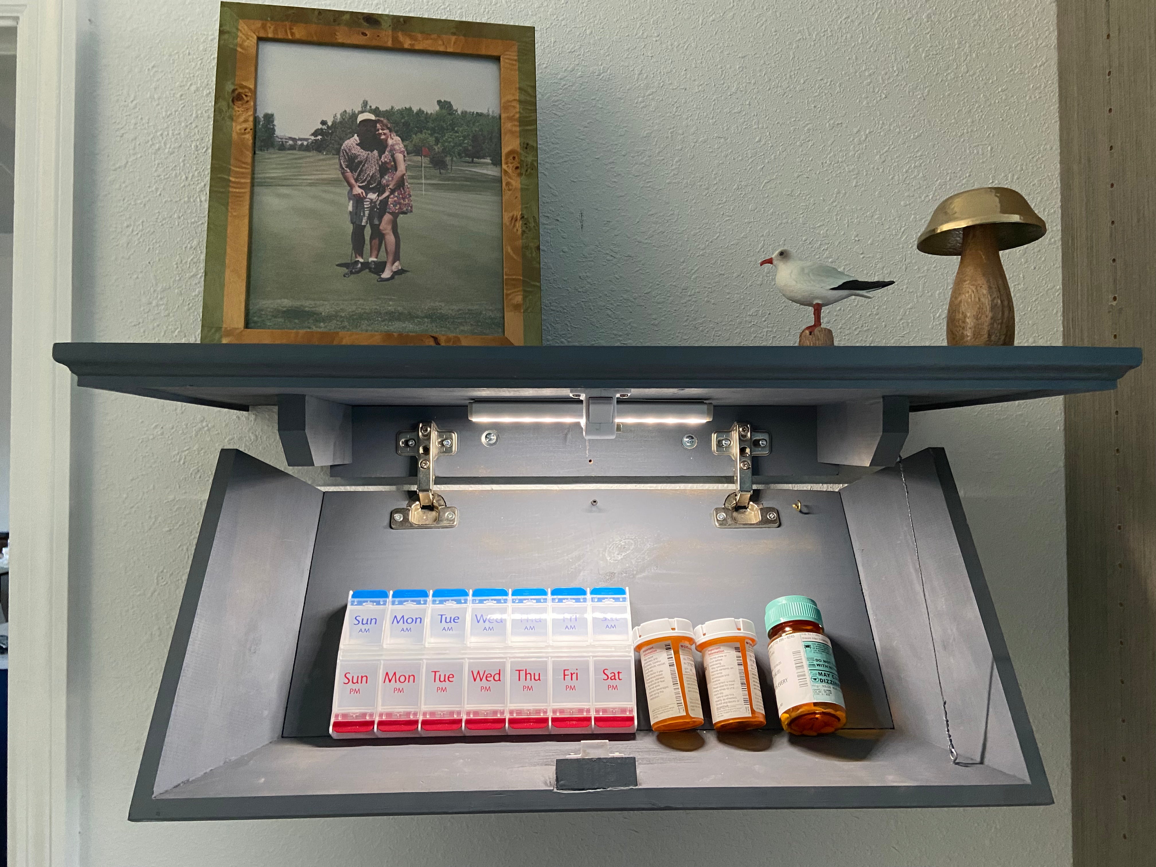 Floating Shelf Concealment Multi Usage